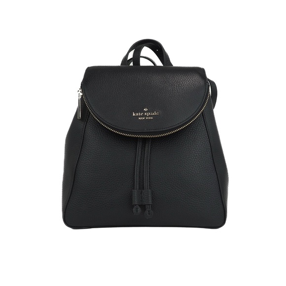 kate spade Handbags - Kate Spade Leila Medium Flap Backpack In Black